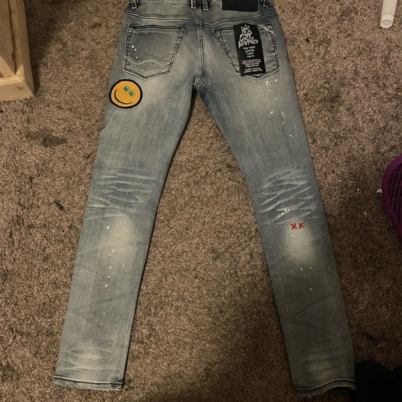 Super Skinny Fit Punk Jeans - Picture 5 of 11